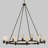Circolo 12 - Light Dimmable Wagon Wheel Chandelier-480766103
