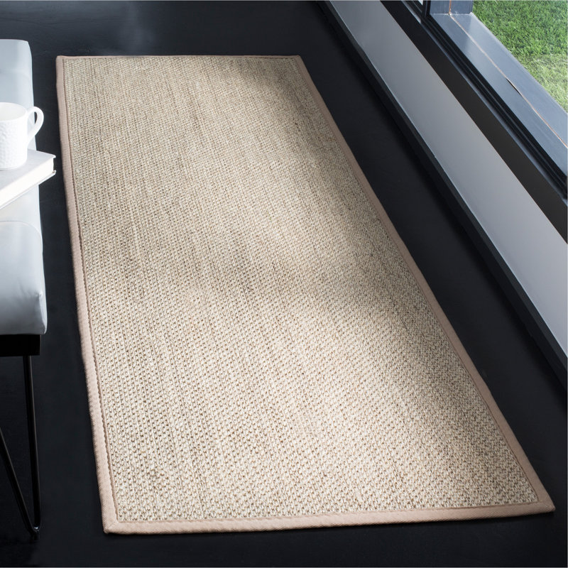 Tapis en jute / sisal Kiki, Tapis de couloir 2 pi 6 po x 6 pi