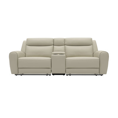 78.4" W Transitional Loveseat, Beige