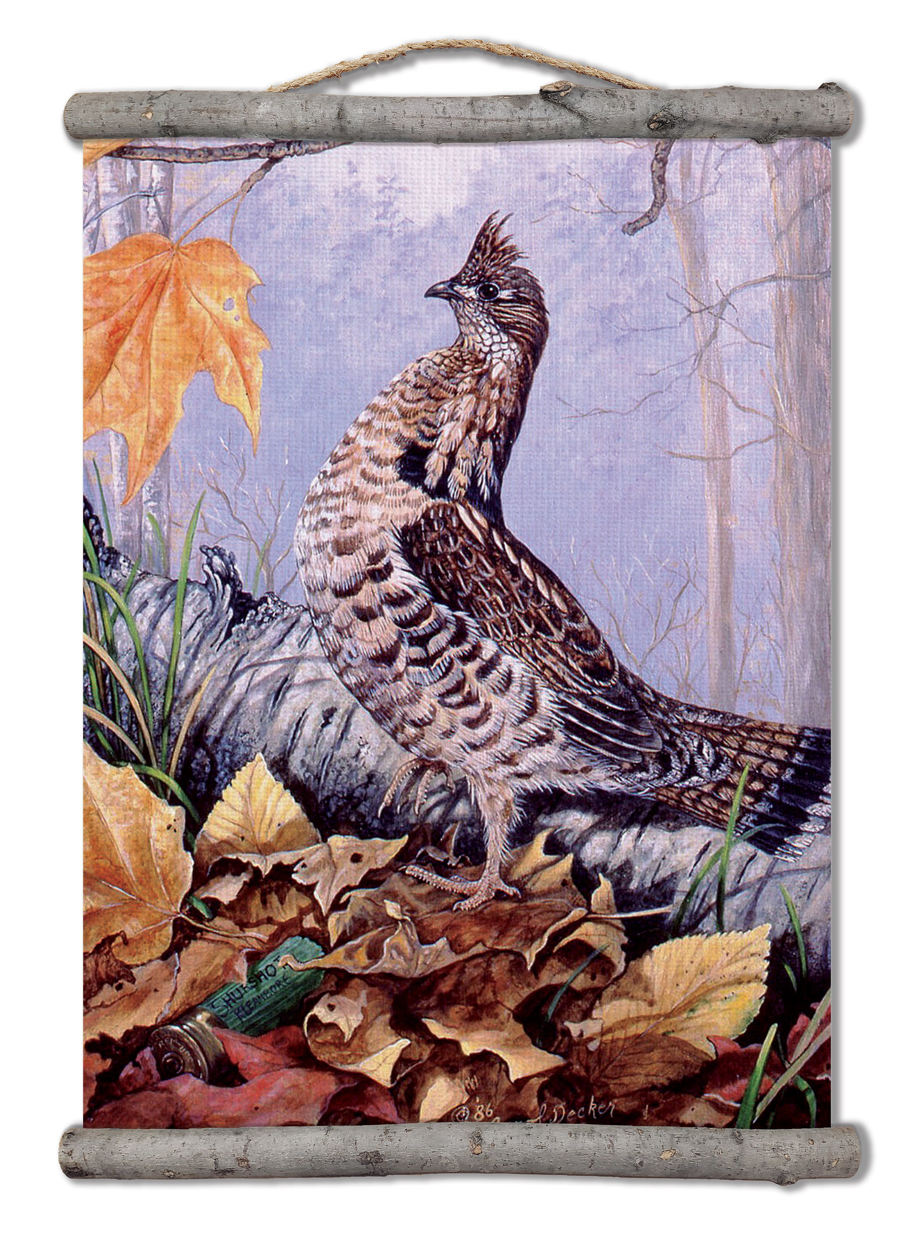 ruffed grouse painting