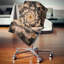Coussin décoratif floral à fleurs fractales-30720045-30720048