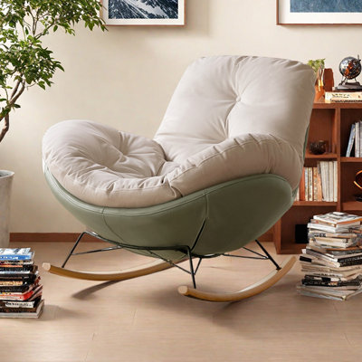 Chaise berçante ergonomique décontractée Living Room
