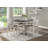 Orcutt White 5Pc Counter Height Dining Set