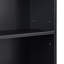 Élégante armoire haute avec porte à panneau, buffet polyvalent aux courbes gracieuses-71414838