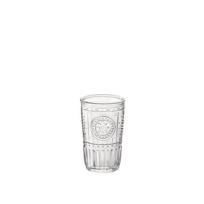 Romantiques 16 oz. Verres Cooler, bleu clair