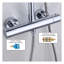 Robinet de douche avec valve brute-72751781