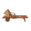 Beard 200cm Long Reclining Eucalyptus Single Chaise
