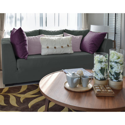 Housse pour canapé à coussins en t