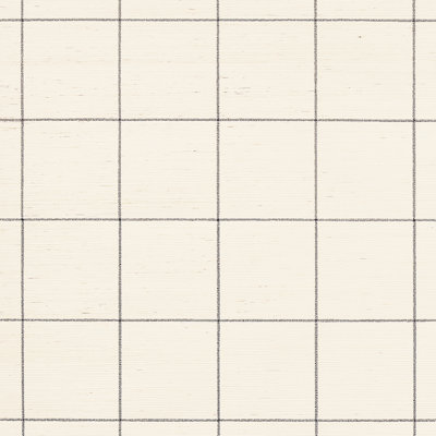 Windowpane Sisal Wallpaper Roll