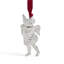 Festive Ornaments 0.39'' Bone China Religious & Spiritual Holiday Shaped Ornament-194949388