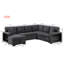 Canapé-lit modulaire en U 4 pièces 4 pièces avec rangement-1774620823