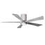 Irene Flushmount Light Kit 5 Blade LED Ceiling Fan-363965520-327028479-400726664