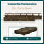 Tablettes flottantes en bois de pin massif 1 pièce Jorgensen pour décoration murale, cuisine, salle de bain, espace de travail,-1507381327-1506903970