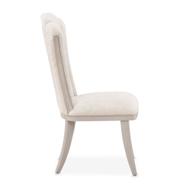 Fantosini Dining Side Chair - Silver Mist, Gray, Gray