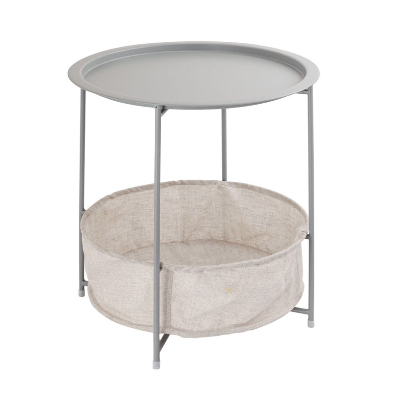 Evyl End Table, Grey