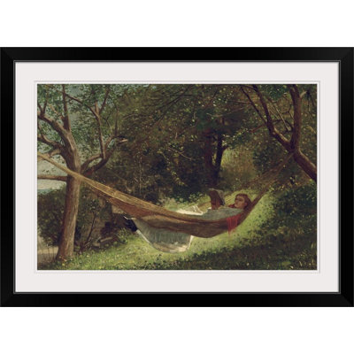 " Girl In The Hammock, 1873 " by Winslow Homer