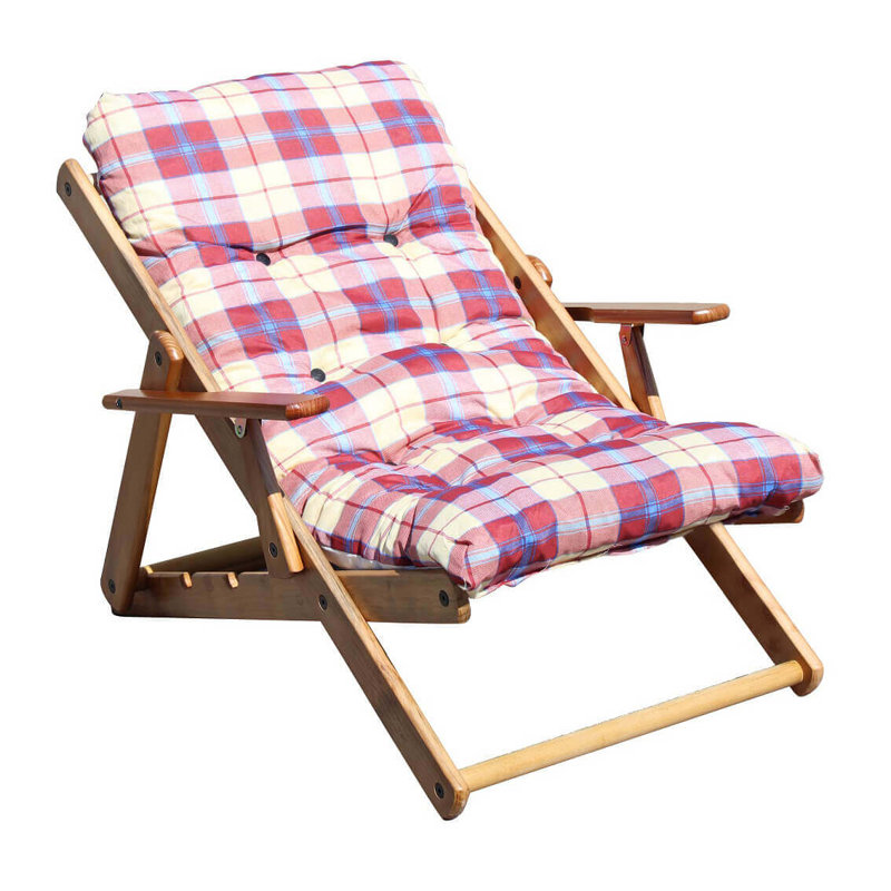 Cliveden Reclining Deck Chair with Cushion