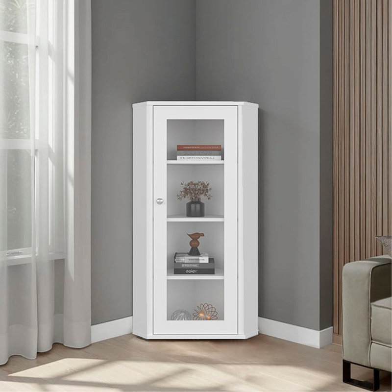 Vitrine avec porte en verre Genova