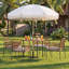 Parasol de plage d'extérieur 8 pi avec base Wykisha-131077486