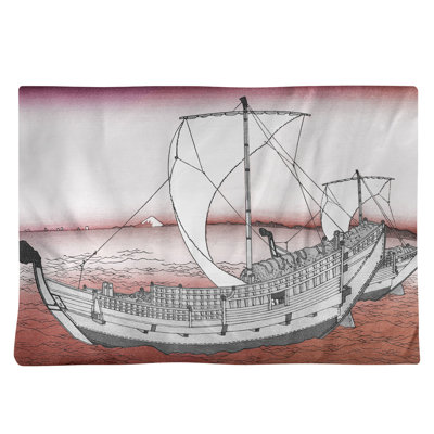 Katsushika Hokusai Nautical Rectangle Placemat