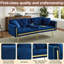 2 Seater Velvet Loveseat-1889045914