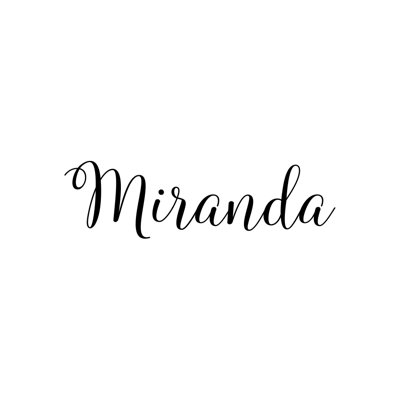Text & Numbers Non-Wall Damaging Wall Decal