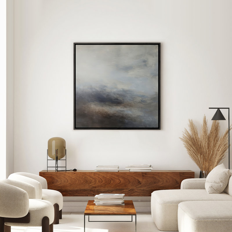 Art mural encadré, rétro, antique et classique pour chambre à coucher - 16 po x 16 po, H 16 po x l 16 po, Noir