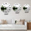 Lune rouge japonaise en somme traditionnelle - Peinture I - Horloge murale traditionnelle-59913941