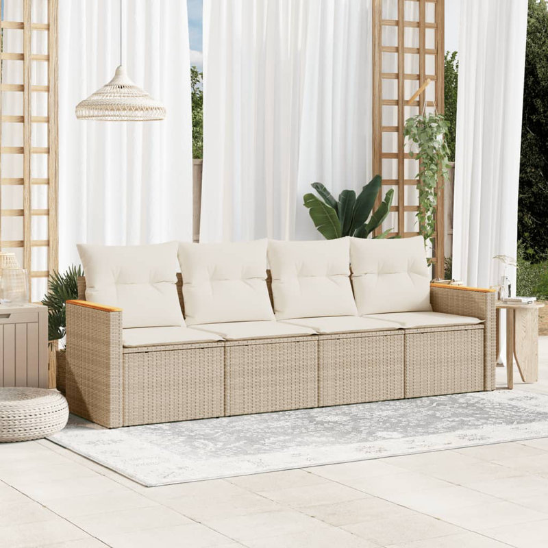 Ensemble de canapé de jardin Vidaxl