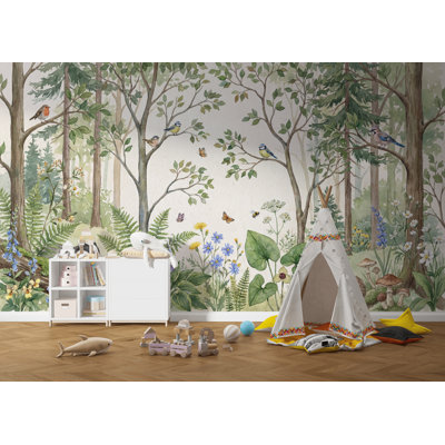Papier peint botanique Meadow Flowers
