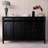 Black Solid + Manufactured Wood Shoe Storage Bench-1118990833