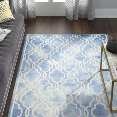 Deemer Hand-Tufted Wool Area Rug
