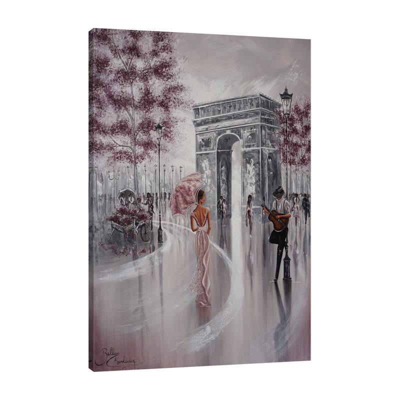 Glimpse, Paris III by Isabella Karolewicz - Wrapped Canvas Print, 76 cm H x 51 cm W