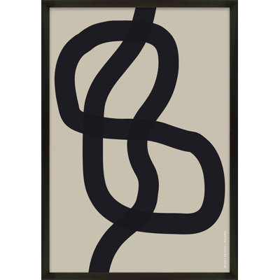 Bombay "Intertwined 1" Print by Romina Gadler
