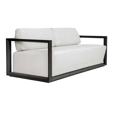Parlington Outdoor Black/Oyster Sofa