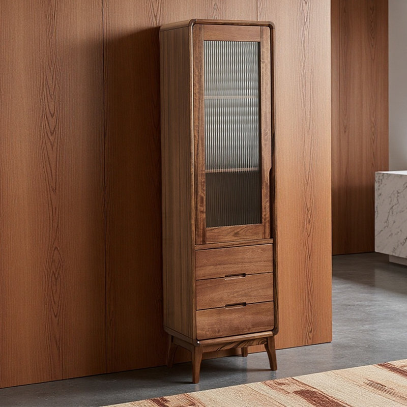 Single door bookcase
