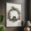 «Christmas Holiday Art» CECLXI, reproduction d'art encadrée - bois massif-1056811060