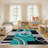 Geometric Pattern Area Rug, Soft And Lightweight, Suitable For All Seasons, Easy To Maintain And Easy To Clean, Machine Washable Carpet Floor Mat, Suitable For Living Room, Bedroom, Dining Room, Hallway, Balcony, Room Decor, Home Decor, Outdoor Decor-572642652-572642650
