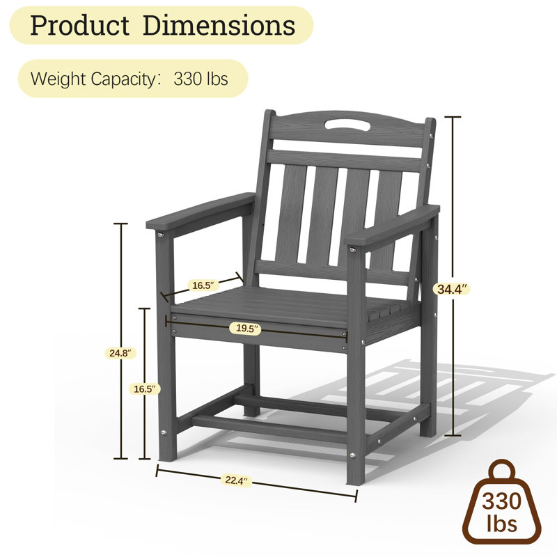 Chaises de cuisine pour l'intérieur, Gris