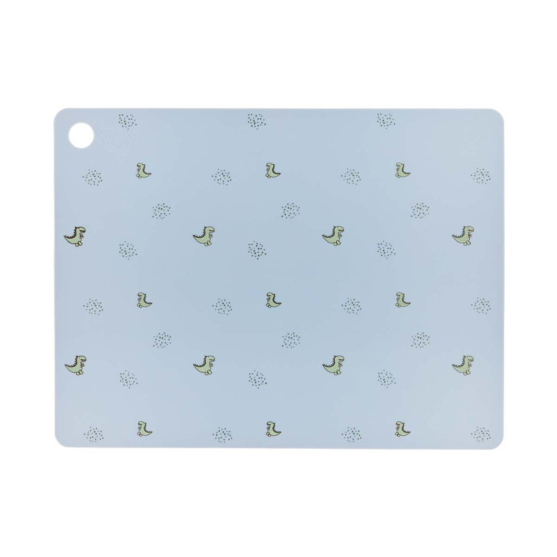 Theo Dino Silicone Rectangle Placemat