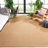 Auckland Jute/Sisal Beige/Yellow Area Rug-284270686