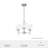 Xidane With Clear Glass 3 Light Chandelier Ceiling Light Fixture-73725881