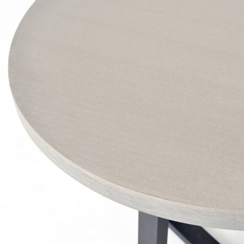 Cyrus Round Dining Table, 30" H x 31.5" W x 31.5" D