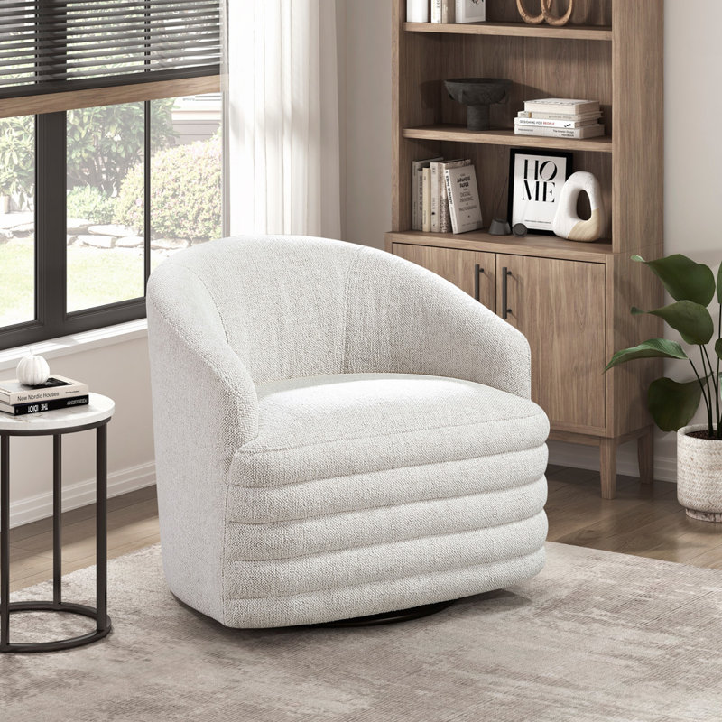 Fauteuil d'appoint en chenille