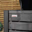 Samuel Alexander Wooden Triple Bin Store