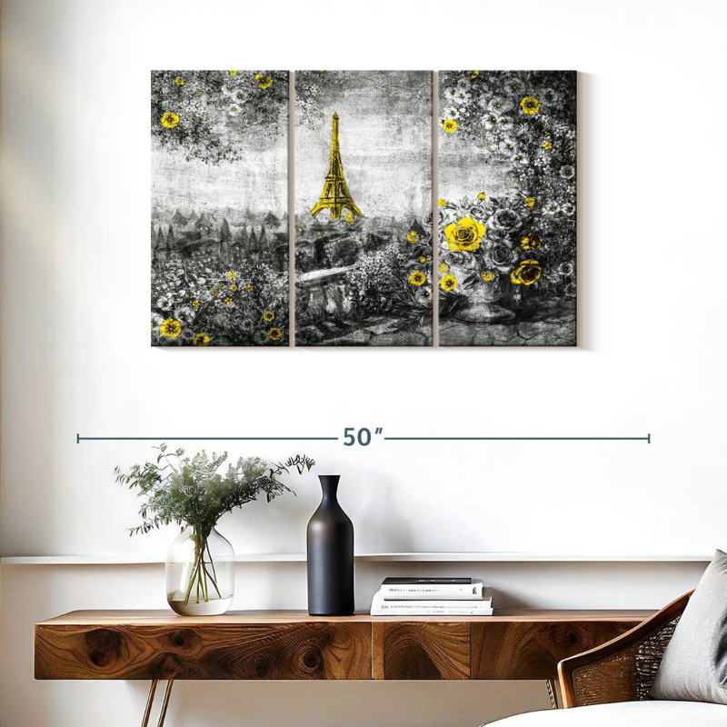 Tour Eiffel Aime Pop, H 24 po x l 38 po