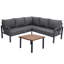 Ensemble de conversation pour patio pour 5 personnes avec coussins-1707668135