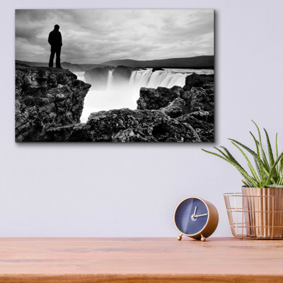 Iceland Waterfall' by Nina Papiorek, Acrylic Glass Wall Art