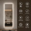  Miroir à DEL pleine longueur 64 po x 21 po - sans cadre, à 3 lumières à intensité variable, incassable pour la chambre à coucher, le vestiaire ou la salle de sport