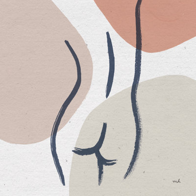 " Line Figures II " Painting Print